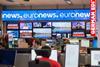 Euronews Newsroom in Lyon 1