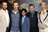 Andy Serkis and Mowgli cast 16x9
