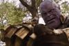 Avengers Infinity War Thanos 3x2