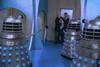The Daleks in Colour with cast