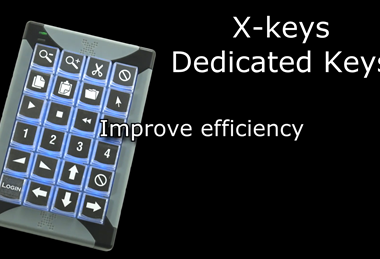 x keys index