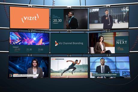 6. Vizrt introduces Viz Channel Branding
