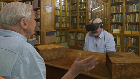 David Attenborough immersive  VR museum WS