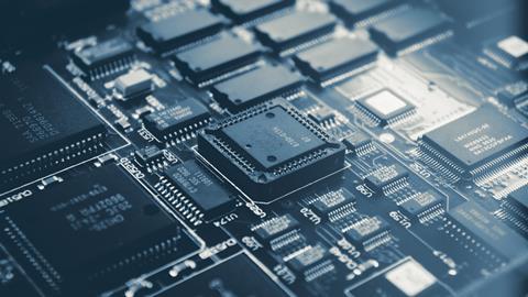 Electronic chip board Shutterstock