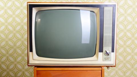 1960s vintage tv