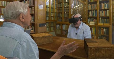 David Attenborough immersive  VR museum WS