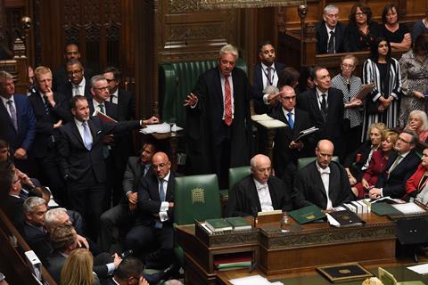 john bercow in parliament 25 sept credit UK Parliament Jessica Taylor