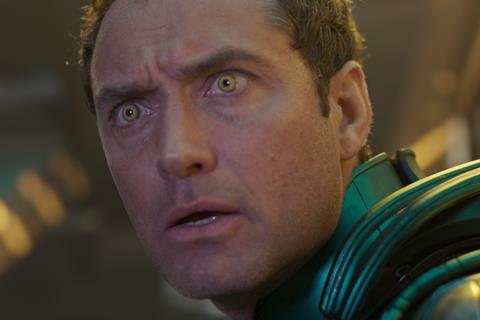 Jude Law in Captain Marvel credit Marvel Studios 3x2