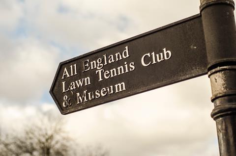 wimbledon all england lawn tennis club sign Credit Willy Barton - Shutterstockcom