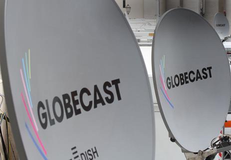 Globecast satellite dishes