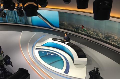 Al Jazeera's European news is broadcast from the Shard in London