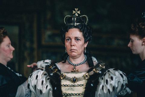 Bafta nominated: Olivia Coleman stars as Queen Anne in The Favourite 