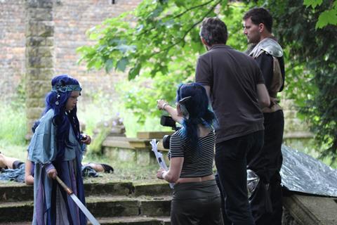 Cecily Fay: Directing Flower of Sarnia on location