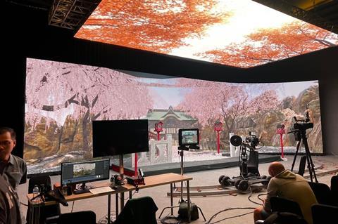 5. INFiLED to showcase first flat and curved virtual studio solution