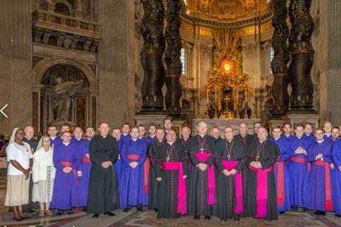 Scots Seminarians in Vatican 3x2