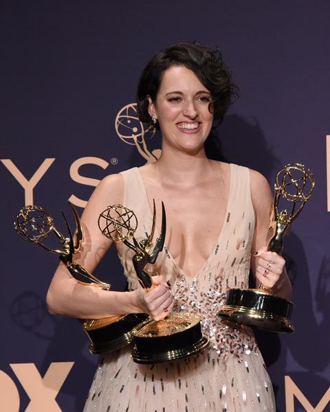 Phoebe Waller Bridge Emmys 2019 credit Kathy Hutchins shutterstock