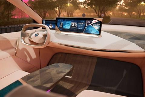 BMW showcased the BMW Vision iNEXT virtual drive at CES 2019 last month