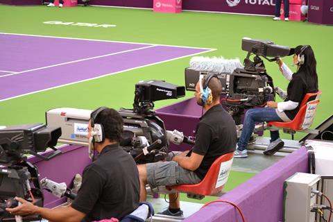 tennis sports broadcasting credit Maen Zayyad shutterstock