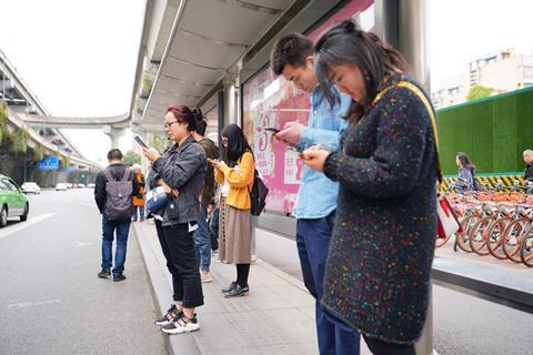 China phone users (B.Zhou shutterstock)