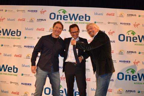 One web's wyler, branson and arianespace's israel