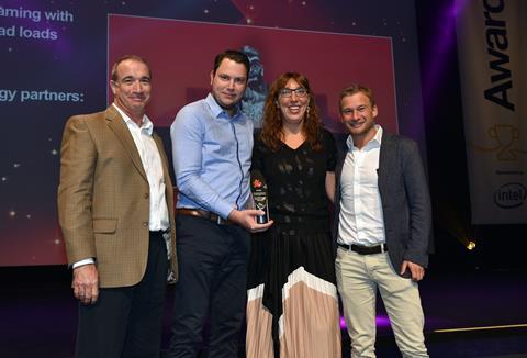Developed by Yospace: Medialaan took home the IBC Innovation Award for Content Distribution in September