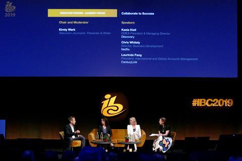 IBC2019 The Leaders' Forum - stage up close