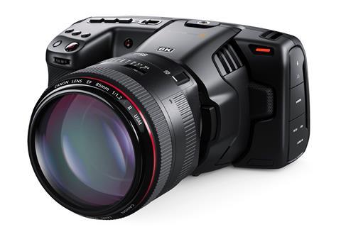 The BMPCC 6K is able to record 10-bit Apple ProRes files and 12-bit Blackmagic RAW