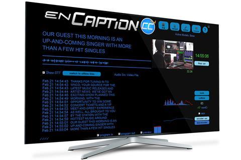 enCaption for radio allows hearing-impaired audiences to consume radio programming
