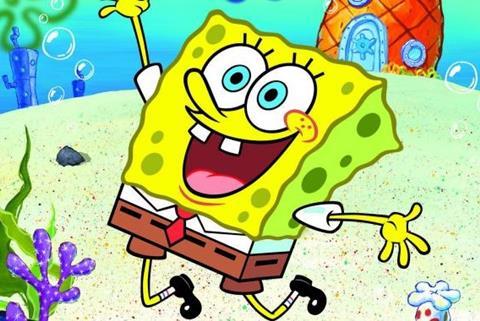 Spongebob squarepants viacom 3x2