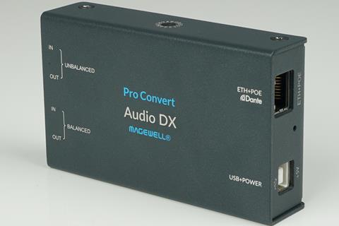 Magewell Pro Convert Audio DX builds bridges between IP and analogue