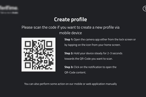 Oxagile 2. Create profile smart TV UI