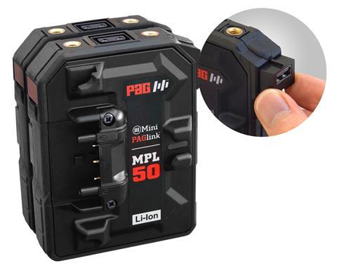 The new Mini PAGlink MPL50G battery