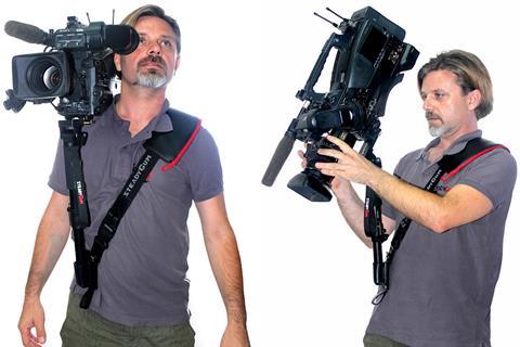 Camera rest: The SteadyGum offers ease of movement and distributes the weight