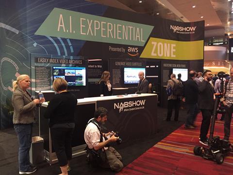 AI Experiential Zone at NAB 2018