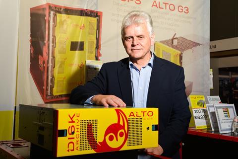 CEO Alan Hoggarth said Alto ARX ticks a lot of boxes at a reasonable cost for a small-er application