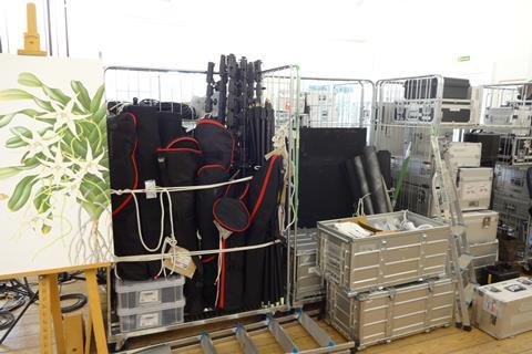 NHK's support equipment