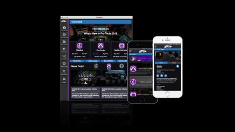 Avid app to connect users