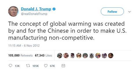 Donald trump tweet