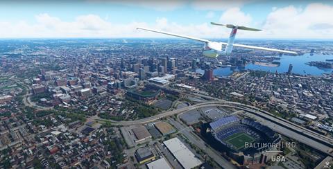 Microsoft flight simulator 3