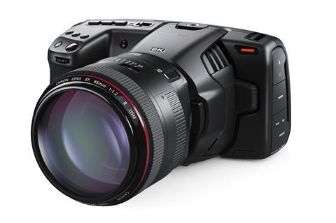 The BMPCC 6K G2 with OLED EVF